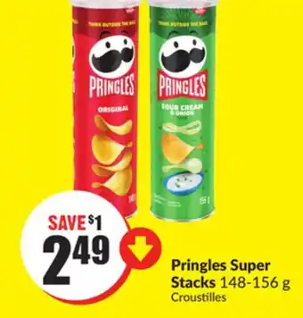 Chalo FreshCo Pringles super stacks 148-156 g offer