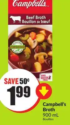 Chalo FreshCo Campbell's broth 900 ml offer