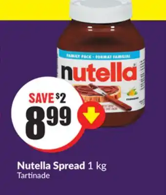Chalo FreshCo Nutella spread 1 kg offer