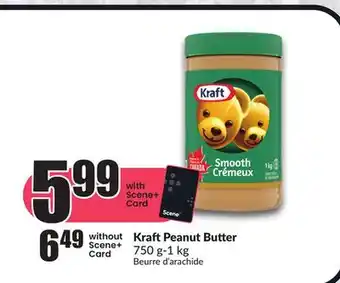 Chalo FreshCo Kraft peanut butter 750 g - 1 kg offer