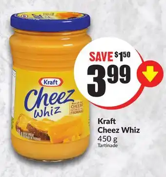 Chalo FreshCo Kraft cheez whiz 450 g offer