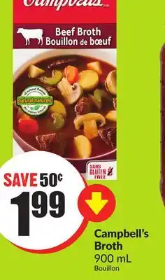 FreshCo Campbell's broth 900 ml offer