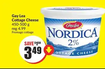 FreshCo Gay lea cottage cheese 450-500 g offer