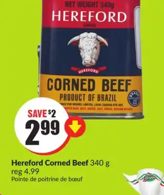 FreshCo Hereford corned beef 340 g offer