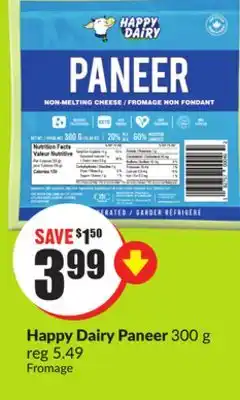 FreshCo Happy dairy paneer 300 g offer