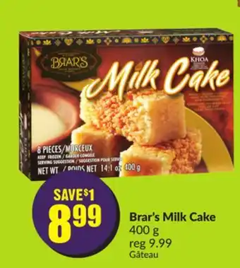 FreshCo Brar's milk cake 400 g offer