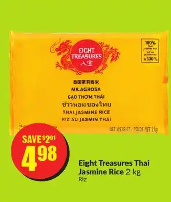 FreshCo Eight treasures thai jasmine rice 2 kg offer