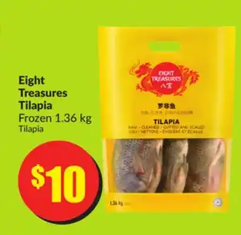 FreshCo Eight treasures tilapia frozen 1.36 kg offer