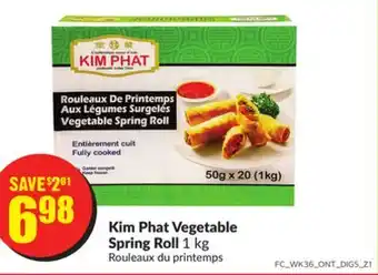 FreshCo Kim phat vegetable| spring roll 1 kg offer
