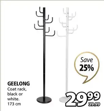 JYSK Geelong coat rack offer