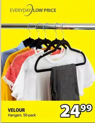 JYSK Velour hangers offer