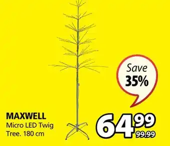 JYSK Maxwell micro led twig tree offer