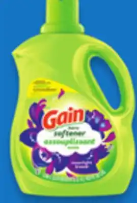 Walmart Gain liquid fabric softener 120 wash loads, sheets 200s offer