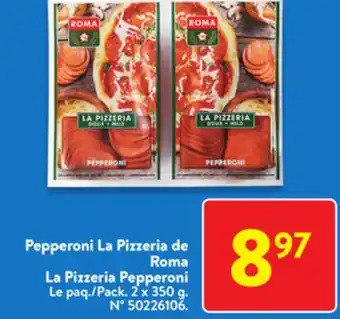 Walmart Roma la pizzeria pepperoni offer