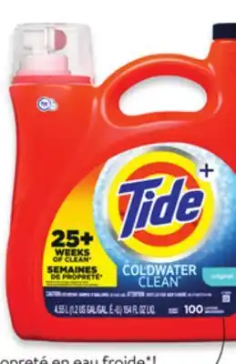 Walmart Tide liquid detergent offer