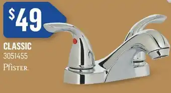 Canac Wash classic basin faucets offer