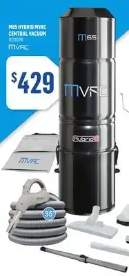 Canac M65 hybrid mvac central vacuum offer