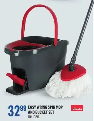 Canac Easy wring spin mop and bucket set offer