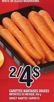 Marche Ami Carottes nantaises douces | sweet nantes carrots offer