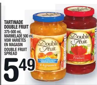 Marche Ami Tartinade double fruit | double fruit spread offer