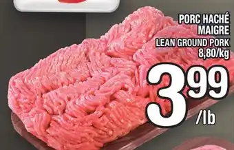 Marche Ami Porc haché maigre | lean ground pork offer