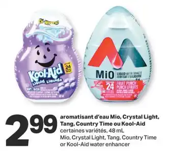 L'Intermarché Aromatisant d'eau mio, crystal light, tang, country time ou kool-aid, 48 ml offer