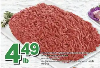 L'Intermarché Bœuf haché mi-maigre provenant de parties fraîches et/ou congelées, 9,90/kg offer