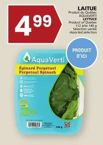 Rachelle-Bery Grocery AQUAVERTI LETTUCE offer