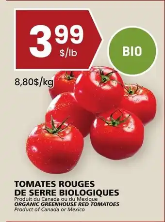Rachelle-Bery Grocery ORGANIC GREENHOUSE RED TOMATOES offer