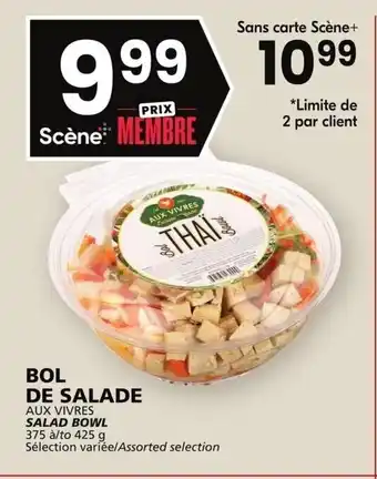 Rachelle-Bery Grocery AUX VIVRES SALAD BOWL offer
