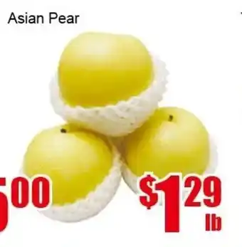 New Pacific Supermarket Asian Pear offer