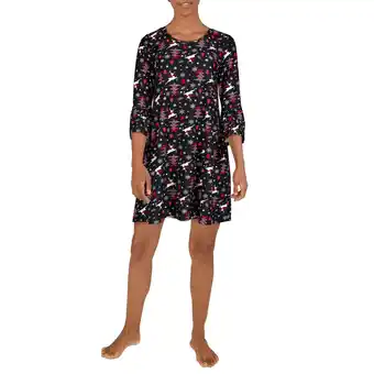 Giant Tiger Comfy cozy women's printed novelty dress offer