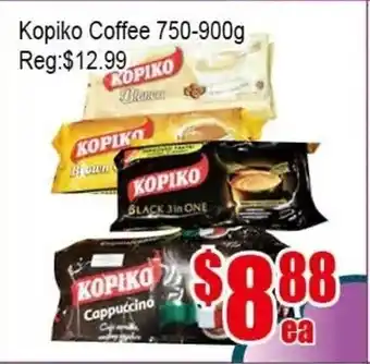 New Pacific Supermarket Kopiko Coffee 750-900g offer