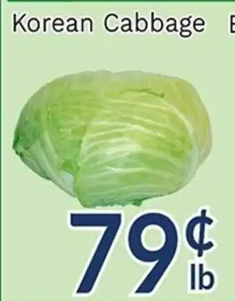 Oceans Fresh Food Market Korean Cabbage offer