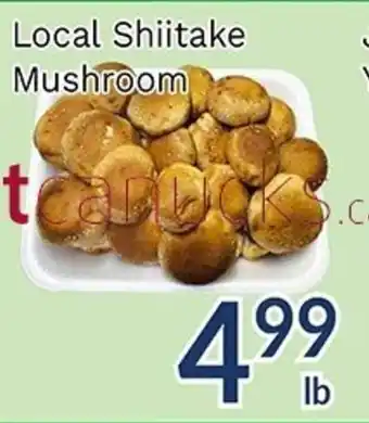 Oceans Fresh Food Market Local Shiitake Mushroom offer