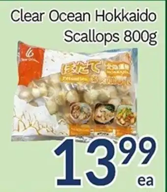 Oceans Fresh Food Market Clear Ocean Hokkaido Scallops 800g offer