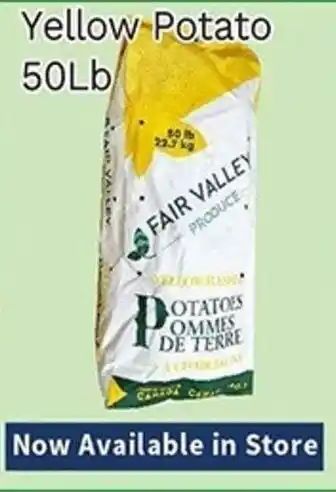 Oceans Fresh Food Market Yellow Potato 50Lb offer