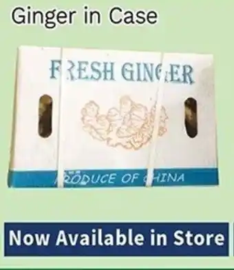 Oceans Fresh Food Market Ginger in Case offer