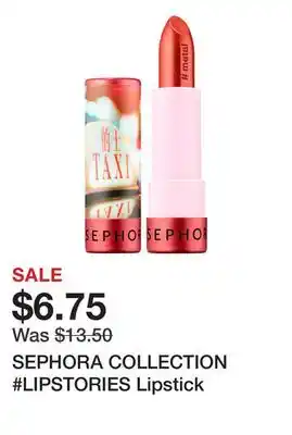 Sephora Sephora collection #lipstories lipstick offer
