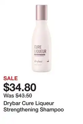 Sephora Drybar cure liqueur strengthening shampoo offer