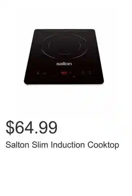 Costco Salton slim induction cooktop offer