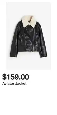 H&M Aviator jacket offer