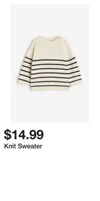 H&M Knit sweater offer