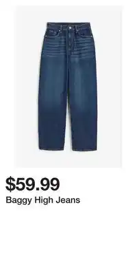H&M Baggy high jeans offer