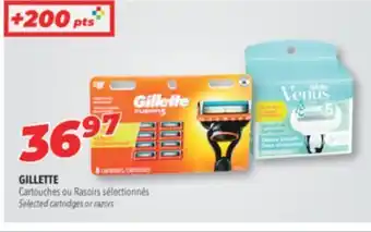 Familiprix Selected cartridges or razors offer