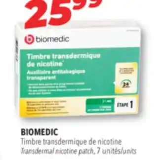 Familiprix Transdermal nicotine patch offer
