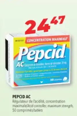 Familiprix Acid controller maximum strength offer