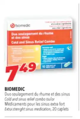 Familiprix Extra strength sinus medication offer