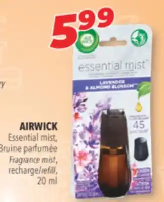 Familiprix Airwick fragrance mist refill offer