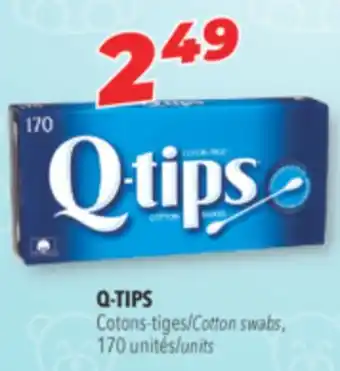 Familiprix Q-tips cotton swabs offer